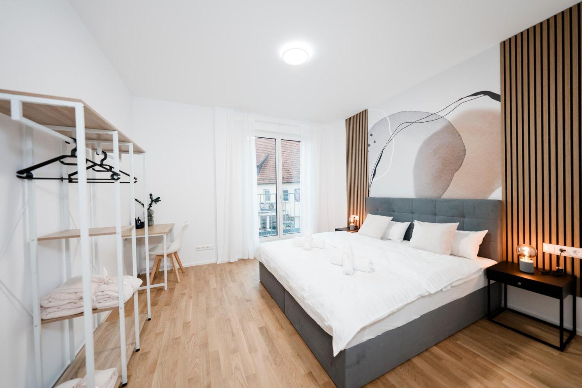 Kocasa-Apartments 01, City-Center Boeblingen, Stellplatz, Balkon, Waipu-Tv Esterno foto